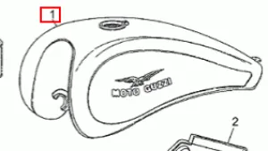 #01 Fuel tank (#29100263)