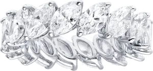 0.30ct Marquise Diamond Eternity Ring
