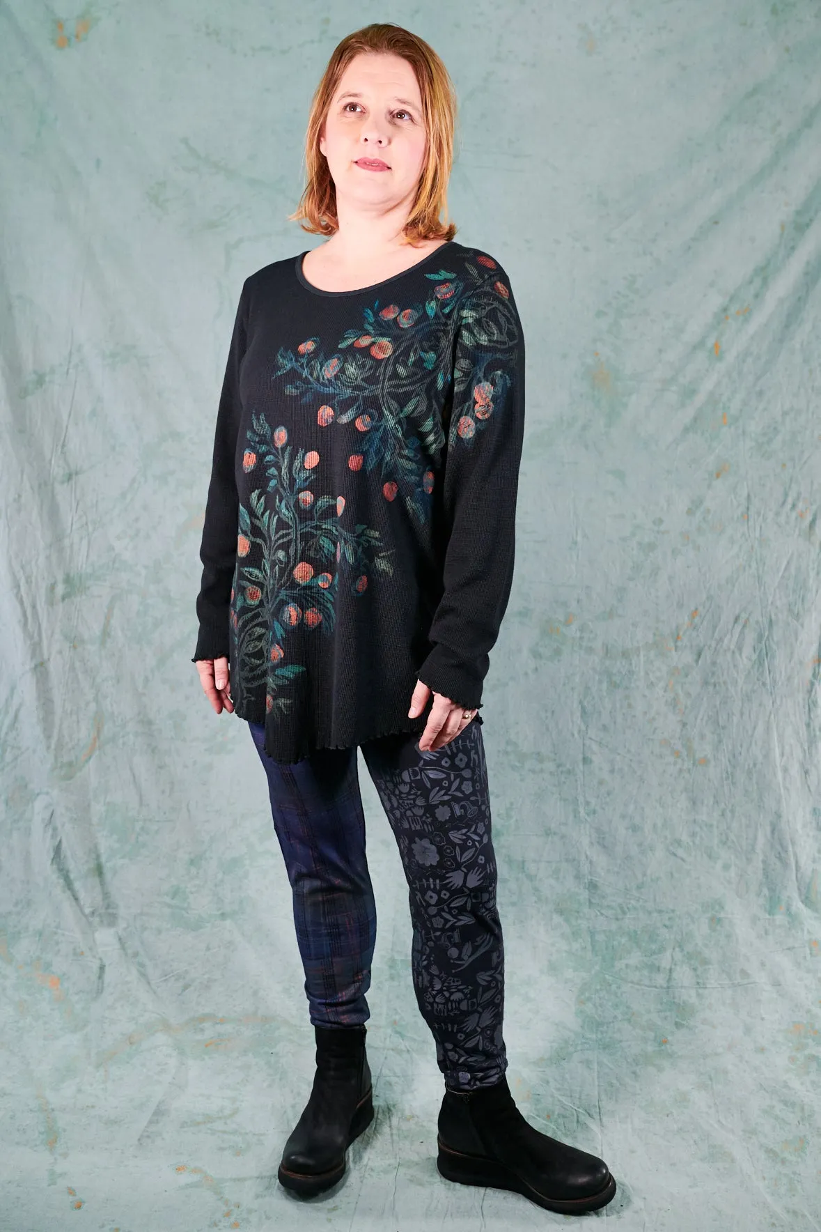 1561 Thermal Wedge Top-Black-P