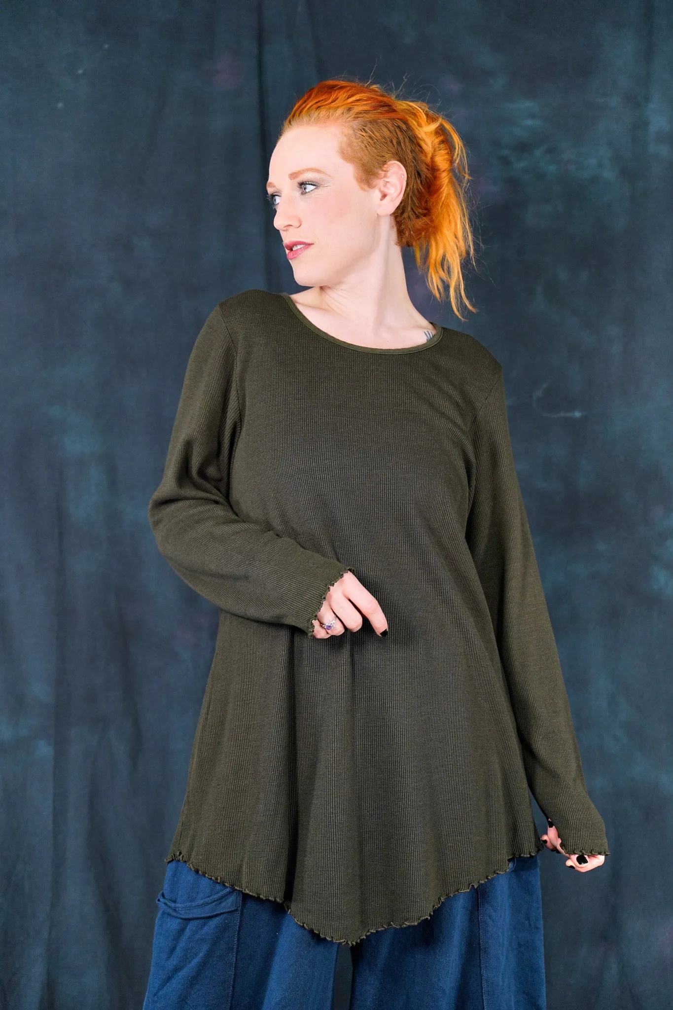 1561 Thermal Wedge Top Night Forest-U