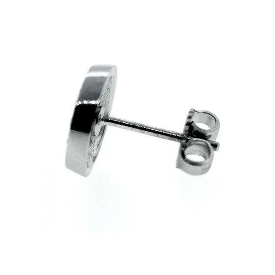 18k White Gold Emerald Earrings Redondo