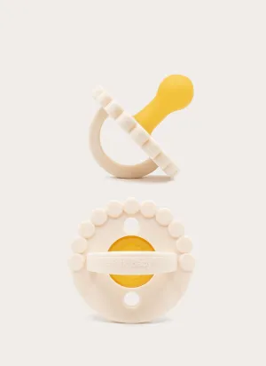 2 IN 1 BLOOM CHEWY PACIFIER   TEETHER (PACK OF 2)