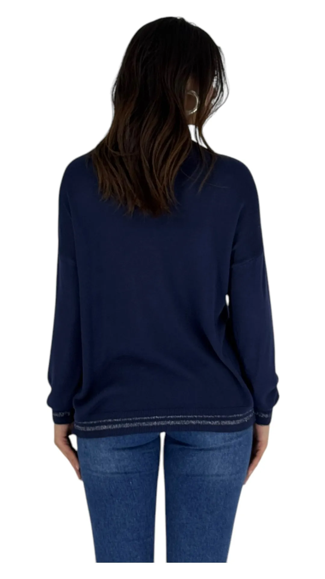 Abz navy top