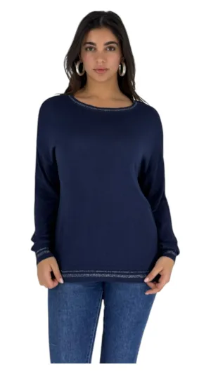Abz navy top