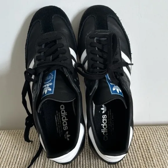 Adidas Samba Black and White Men's Shoes