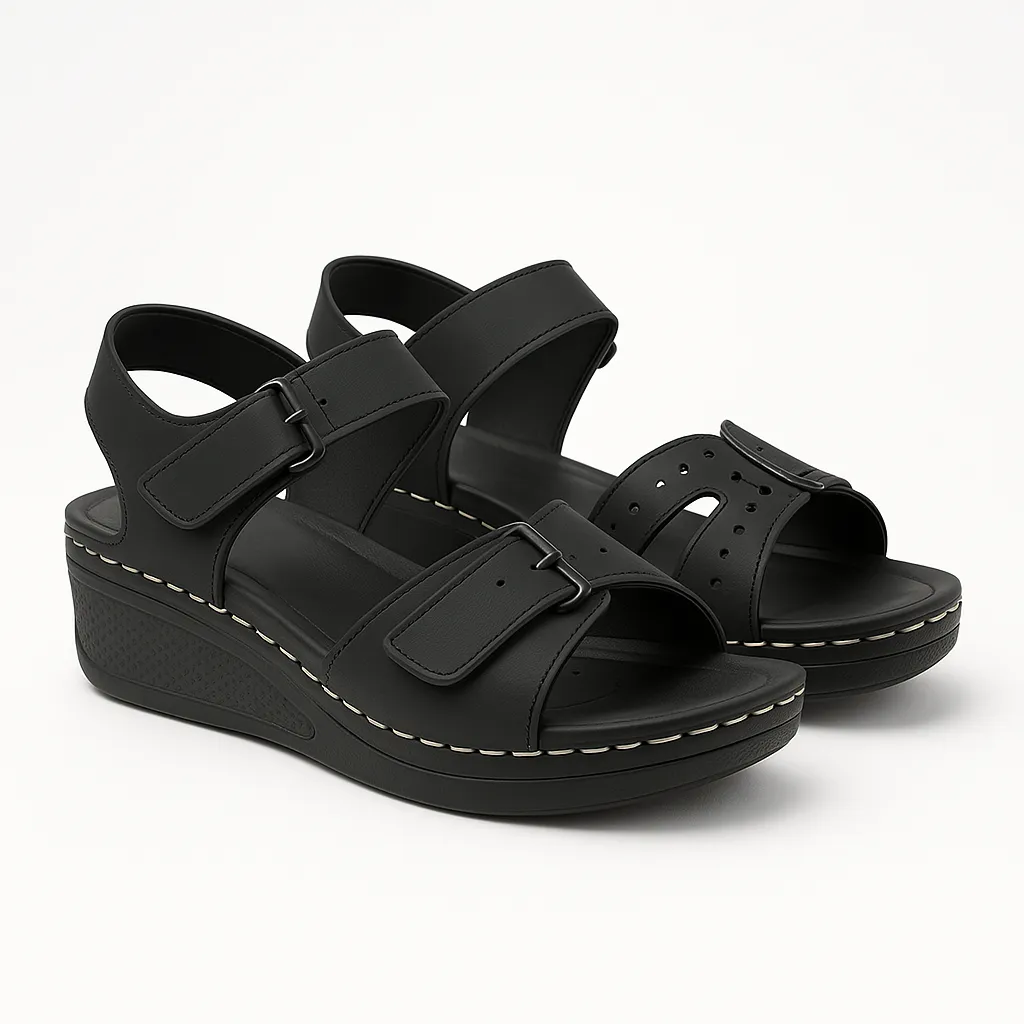 Adjustable Strap Sandals | Tan | Comfortable and Versatile