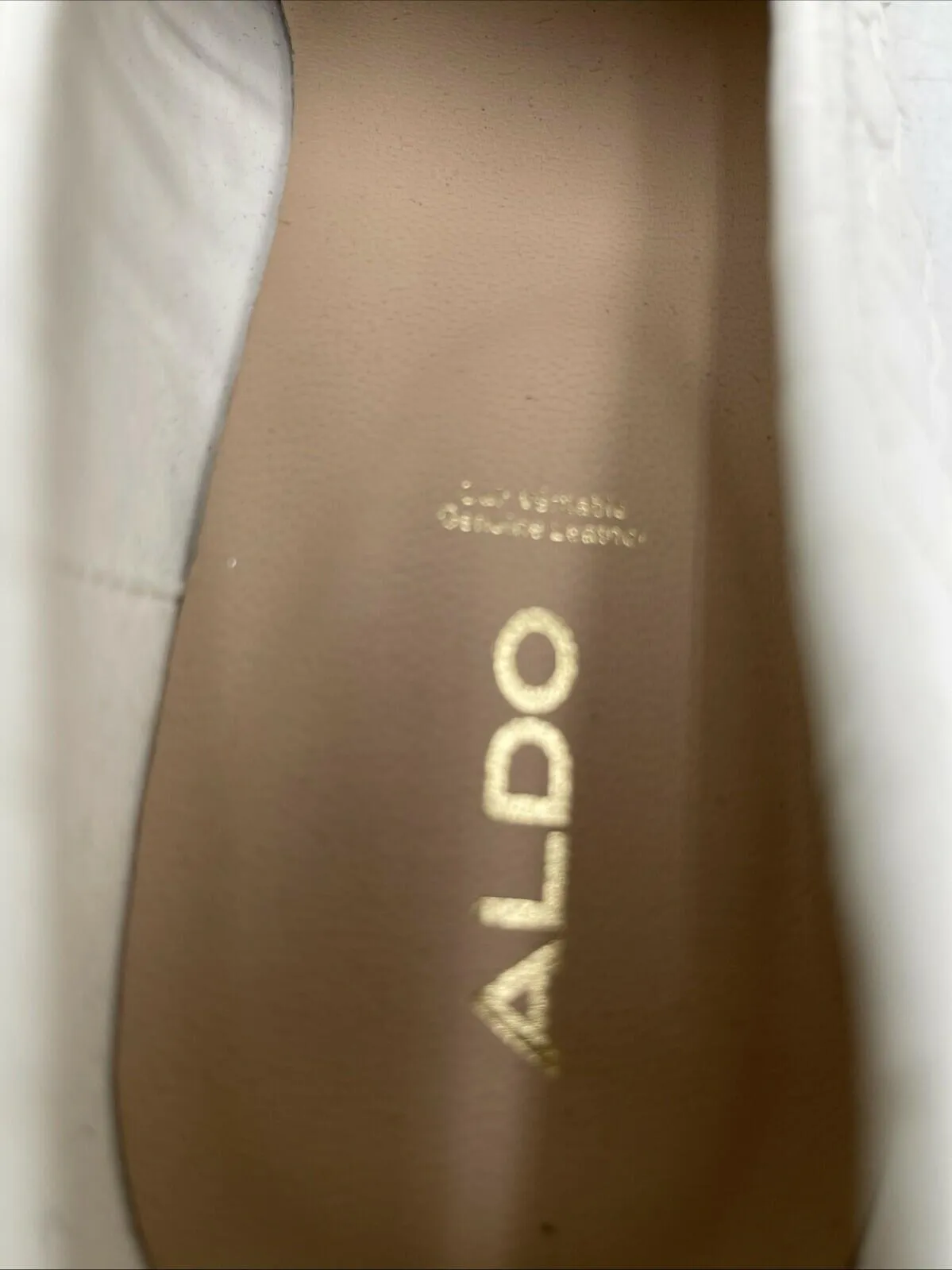 Aldo Women’s Loafers White Size 11 - Very Good