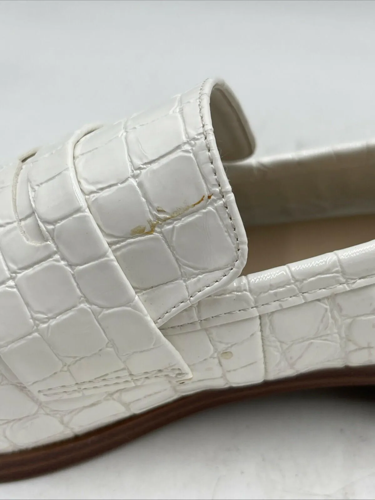 Aldo Women’s Loafers White Size 11 - Very Good