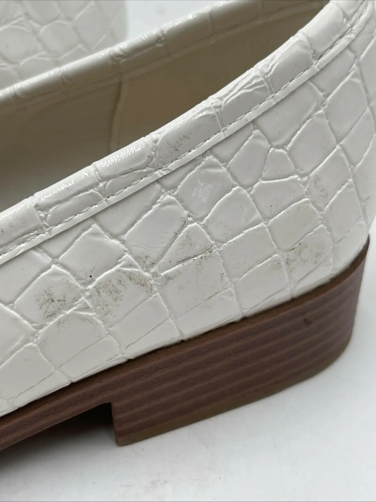 Aldo Women’s Loafers White Size 11 - Very Good