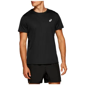 ASICS Silver Mens Short Sleeve Top