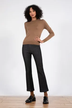 Avenue Montaigne - Women - Black Denim Leo