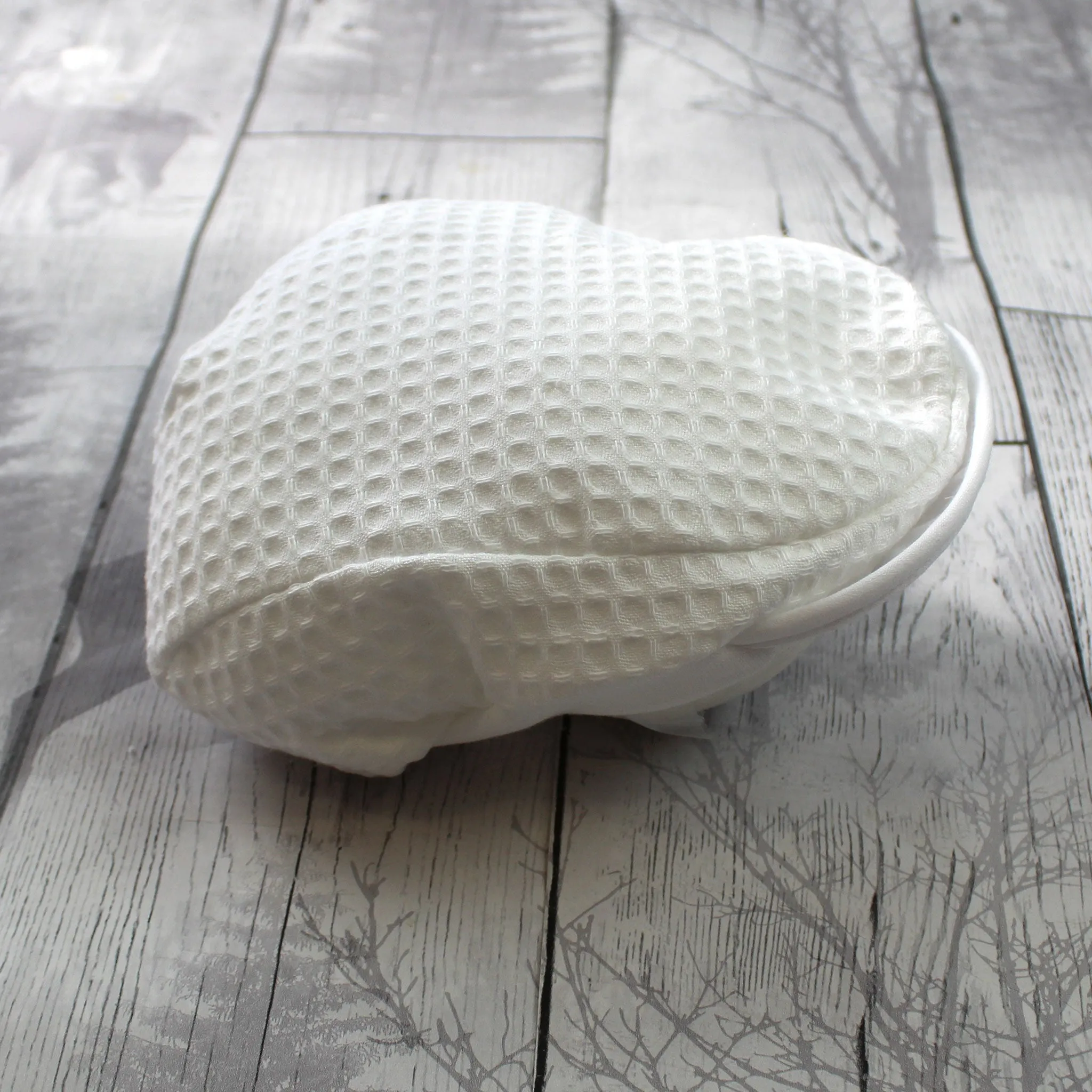 Baby Boys Flat Cap - White