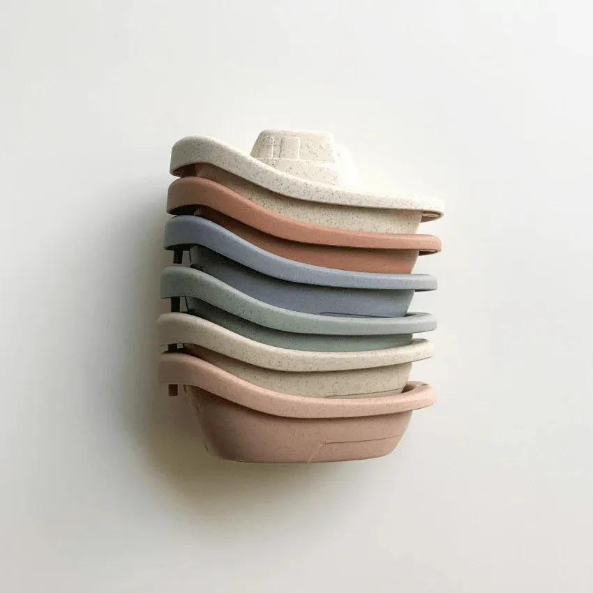Bath Time | Wheat Straw 6 Piece Boat Set
