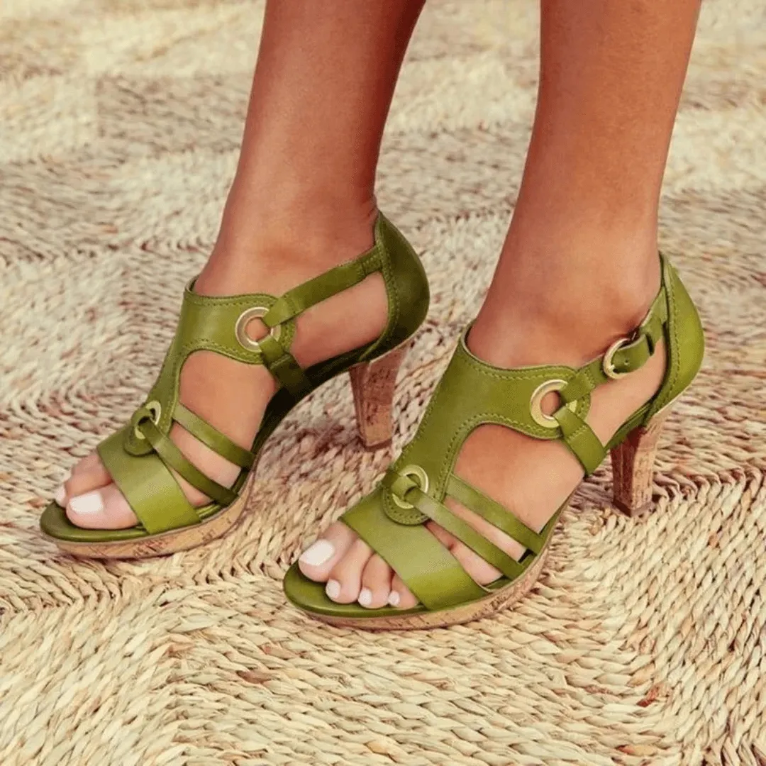 Bella | Comfortable Heeled Sandals