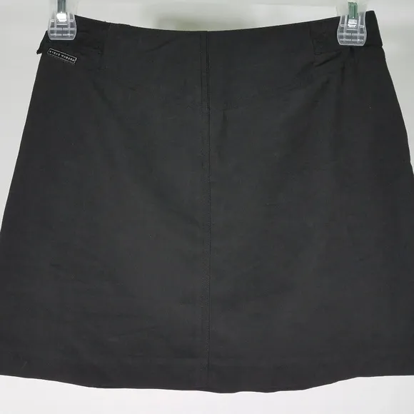 black belted athletic skirt w/ mini pocket 3/4