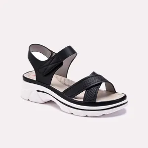 Black Comfortable Casual Sandals 0421565