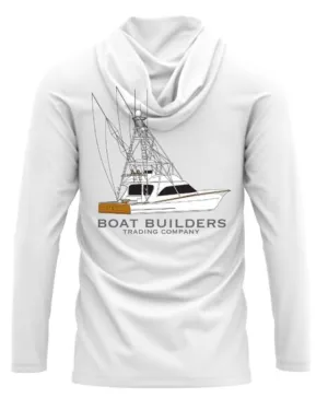 Boat Builders Trading  Hooded Performance Long Sleeve - Sportfish Original "Artesano"