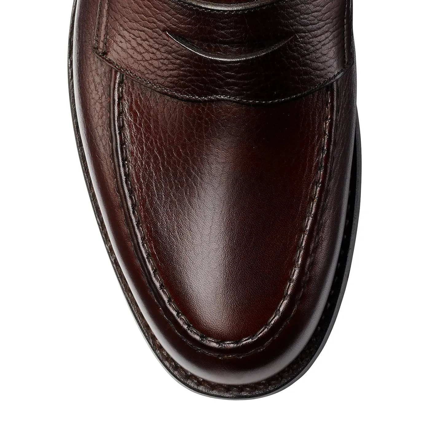 Boston Dark Brown Country Calf Grain (Dainite Sole)