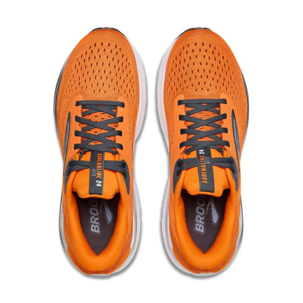 Brooks Adrenaline Gts 24 (Mens) - Orange/Ebony/Country Blue