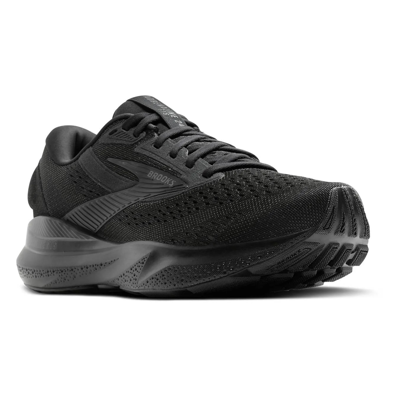 Brooks Adrenaline GTS 24 (Womens) - Black/Black/Ebony