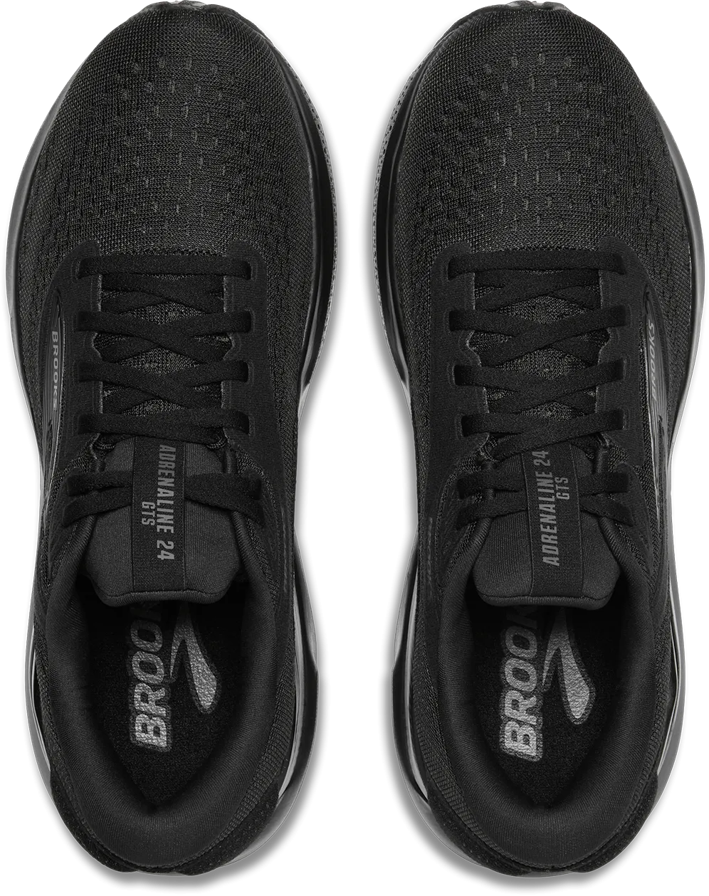Brooks Adrenaline GTS 24 (Womens) - Black/Black/Ebony