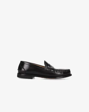 Calfskin Leather Loafer with Leather Sole