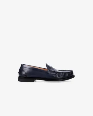 Calfskin Leather Loafer with Leather Sole