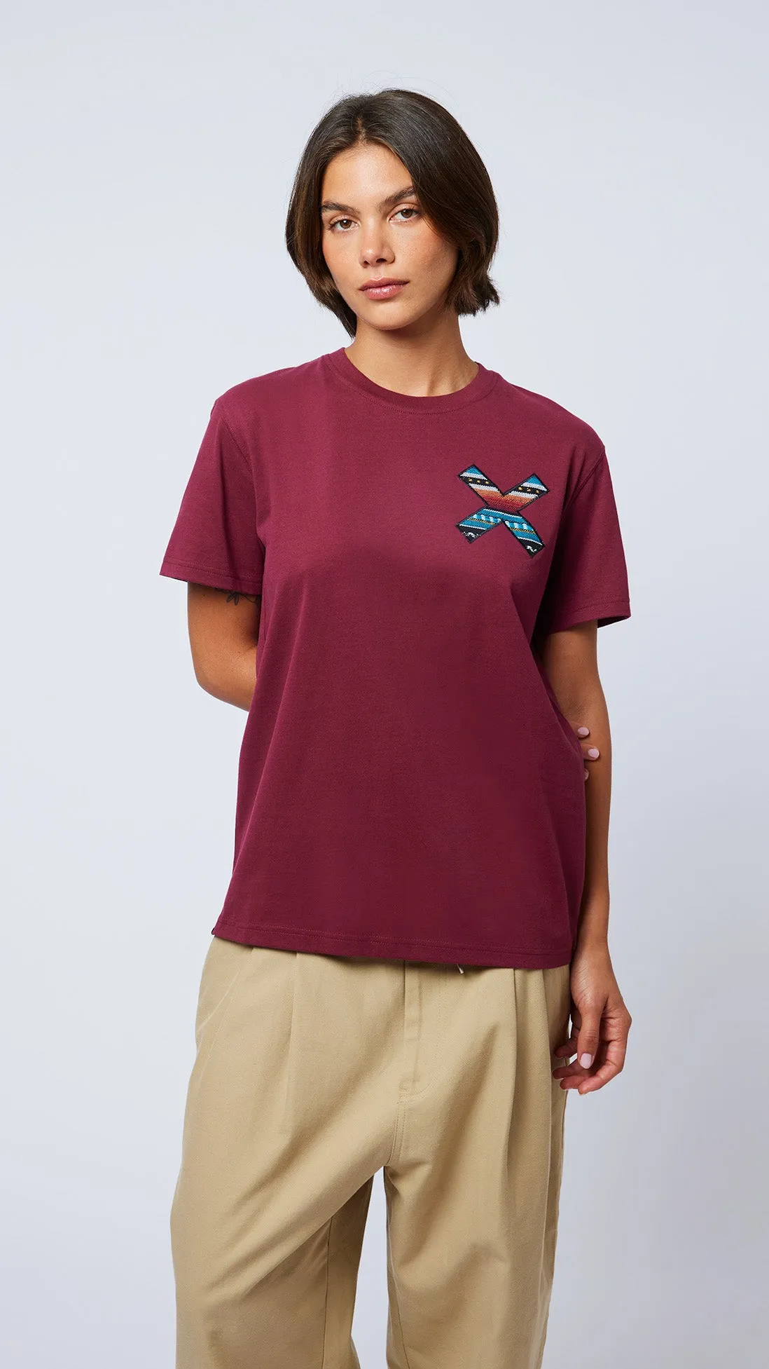 CAMISETA CLASSIC BURGUNDY