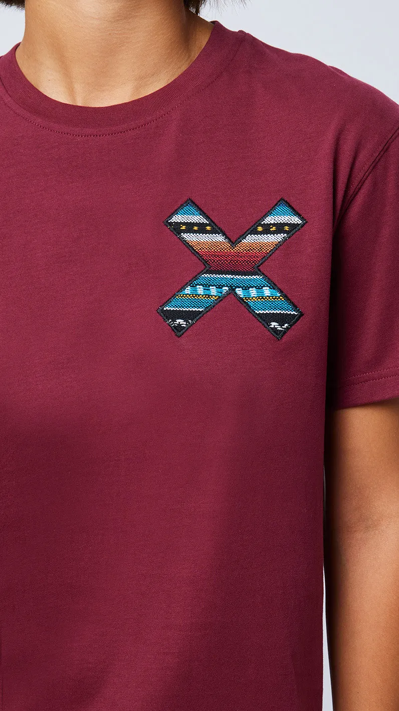 CAMISETA CLASSIC BURGUNDY