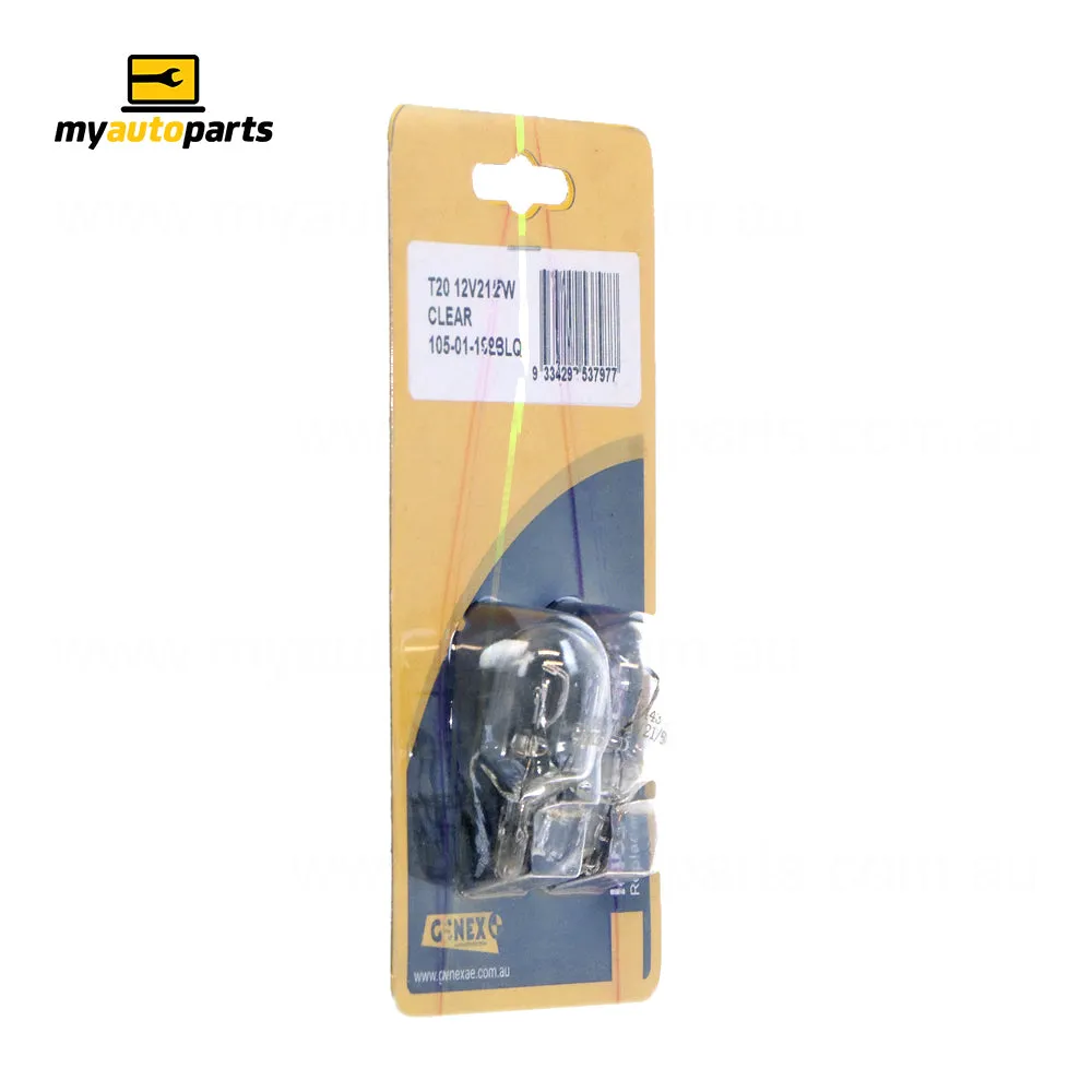 Certified Wedge Bulbs T20 12V 21/5 w suits Generic Application