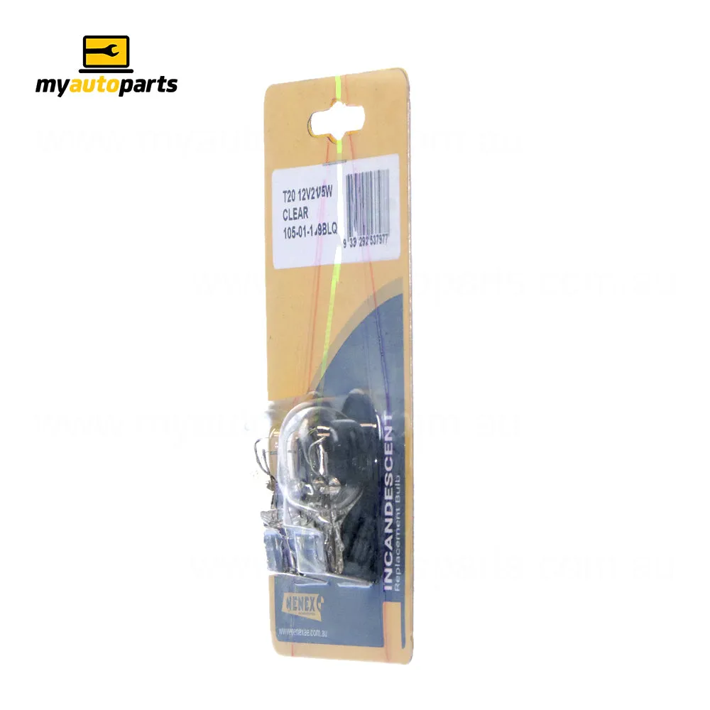 Certified Wedge Bulbs T20 12V 21/5 w suits Generic Application