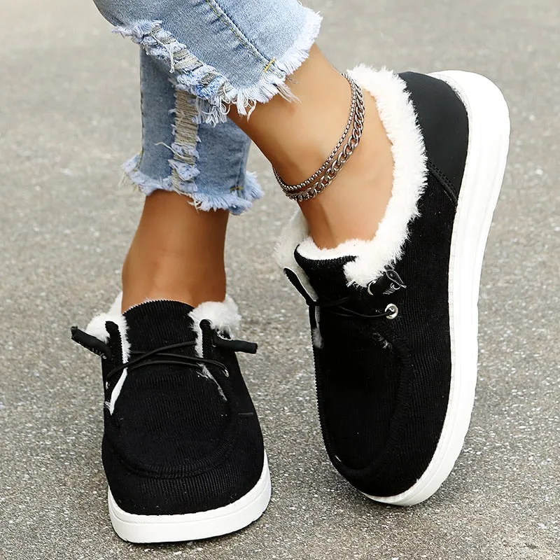 CHARLOTTE | COMFORTABLE WARM WINTER SHOES