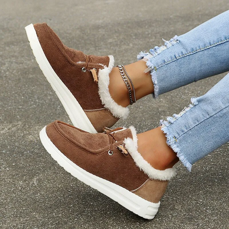 CHARLOTTE | COMFORTABLE WARM WINTER SHOES