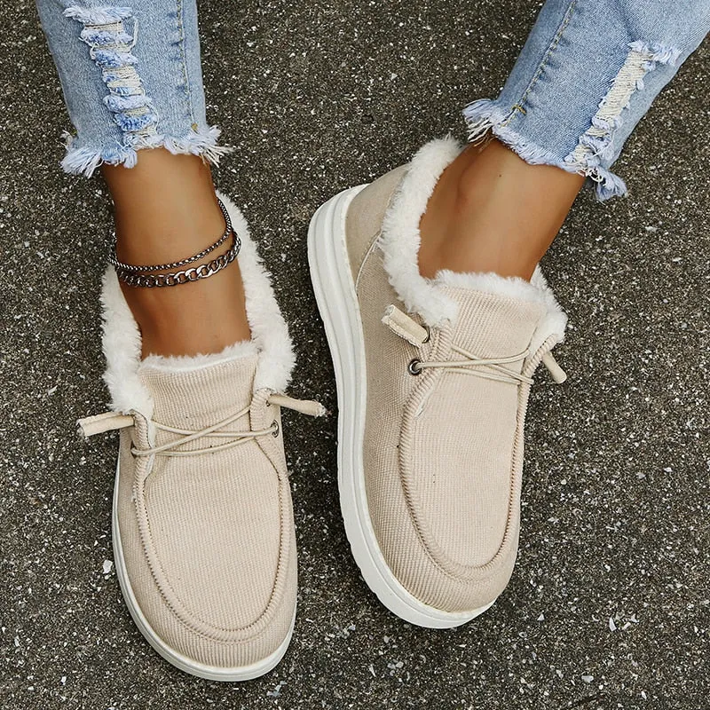 CHARLOTTE | COMFORTABLE WARM WINTER SHOES