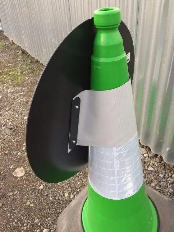 Circle Cone Sign - Respect
