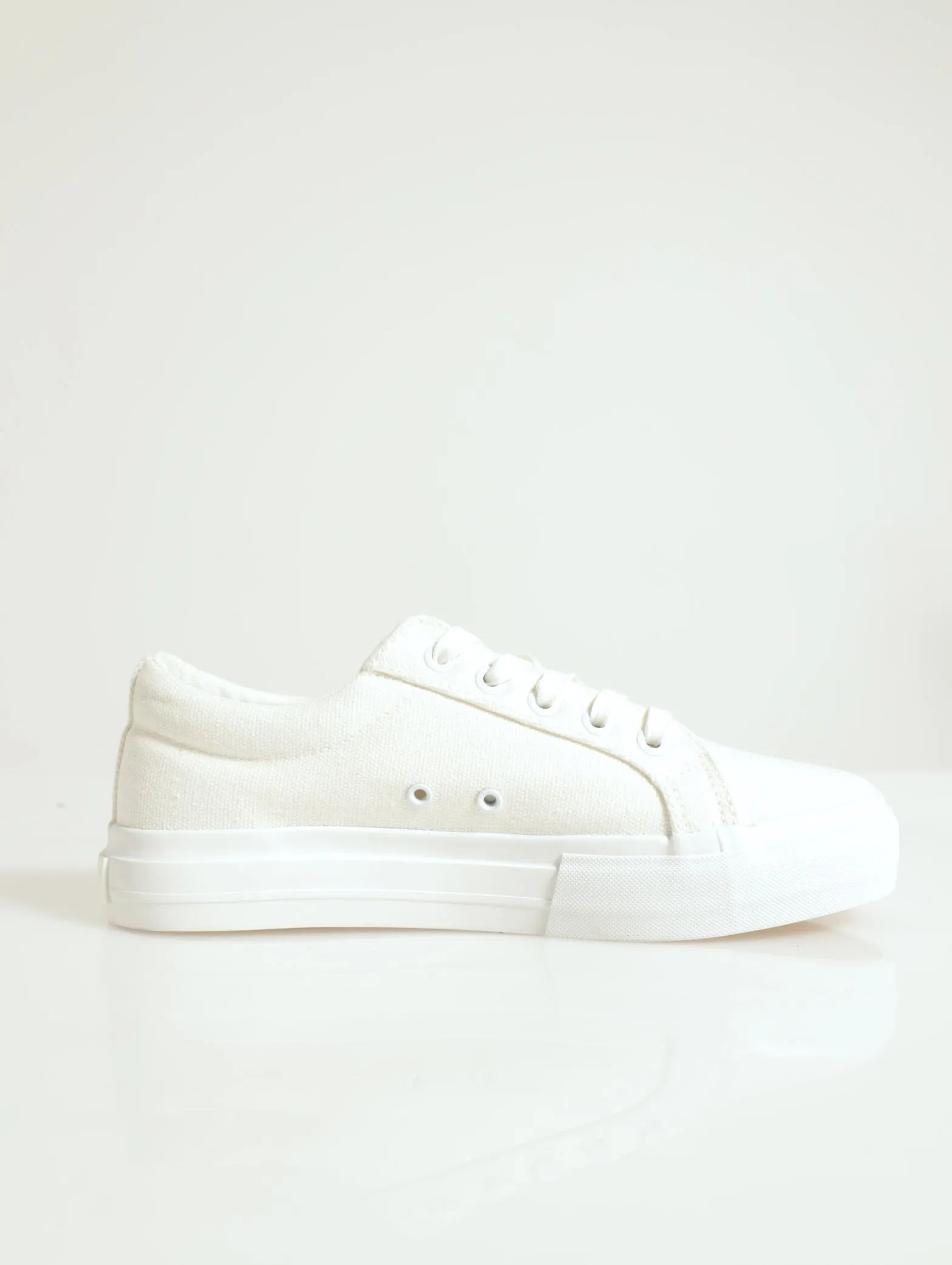 Classic Canvas Sneaker - White
