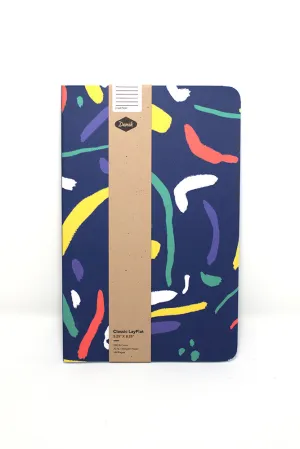 Classic flat-lay notepad