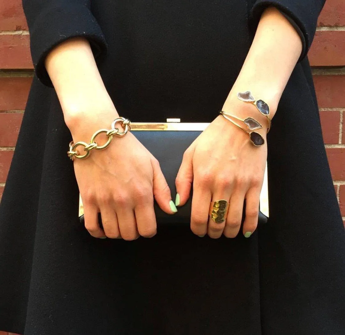 Classic Gold Link Bracelet