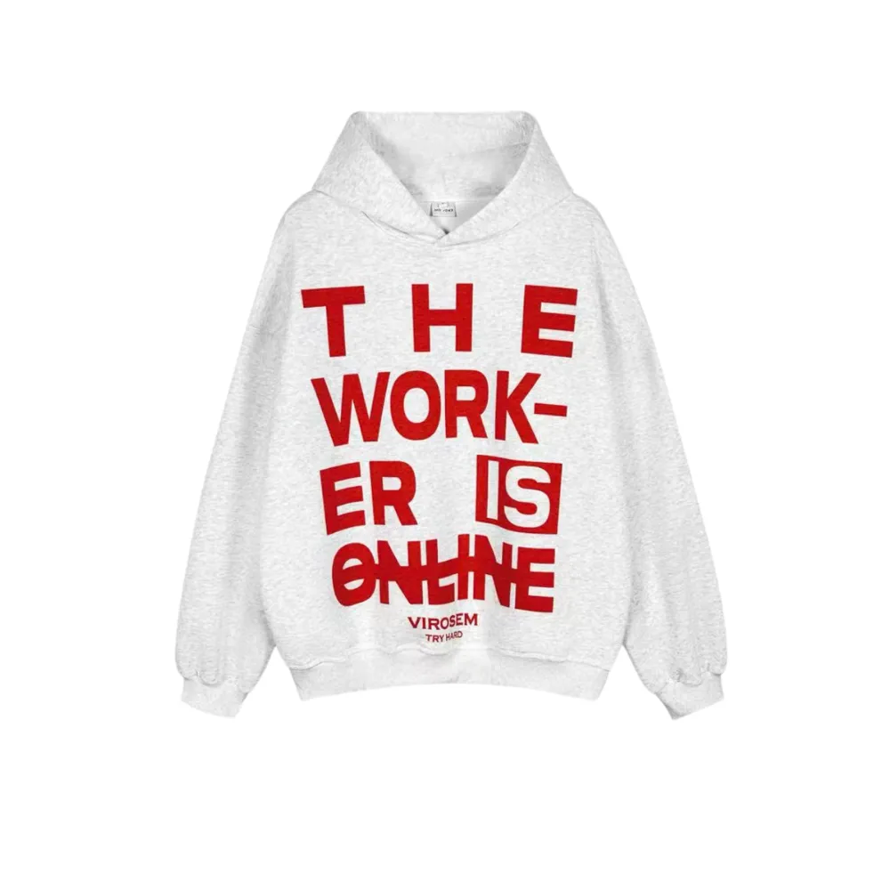 CLASSIC LETTER HOODIE