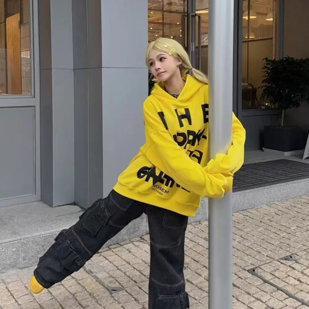 CLASSIC LETTER HOODIE