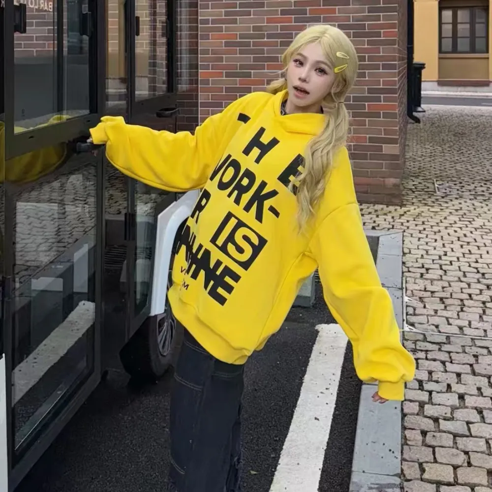 CLASSIC LETTER HOODIE