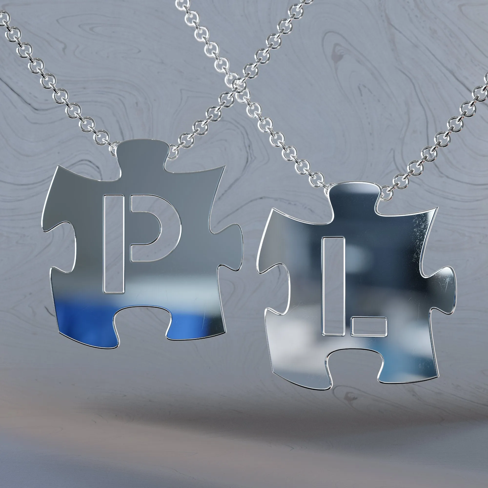 Classic Puzzle Initials