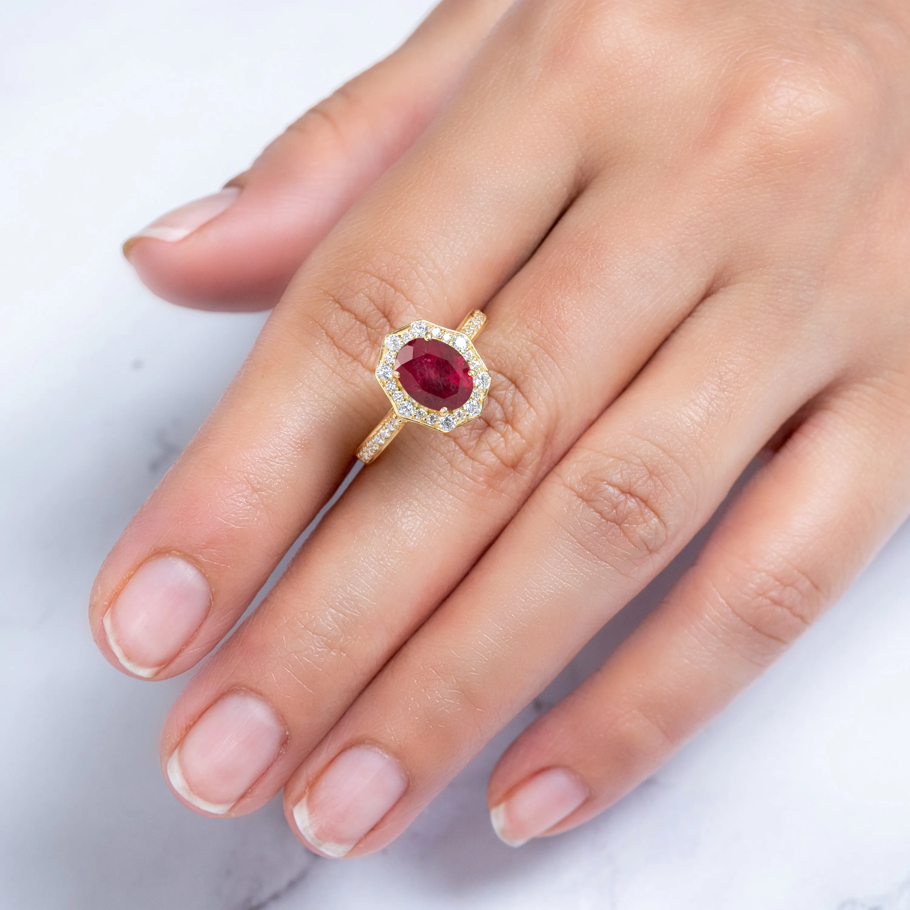 Classic Ruby Ring