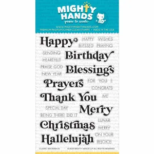 Classic Sentiments {Stamp}