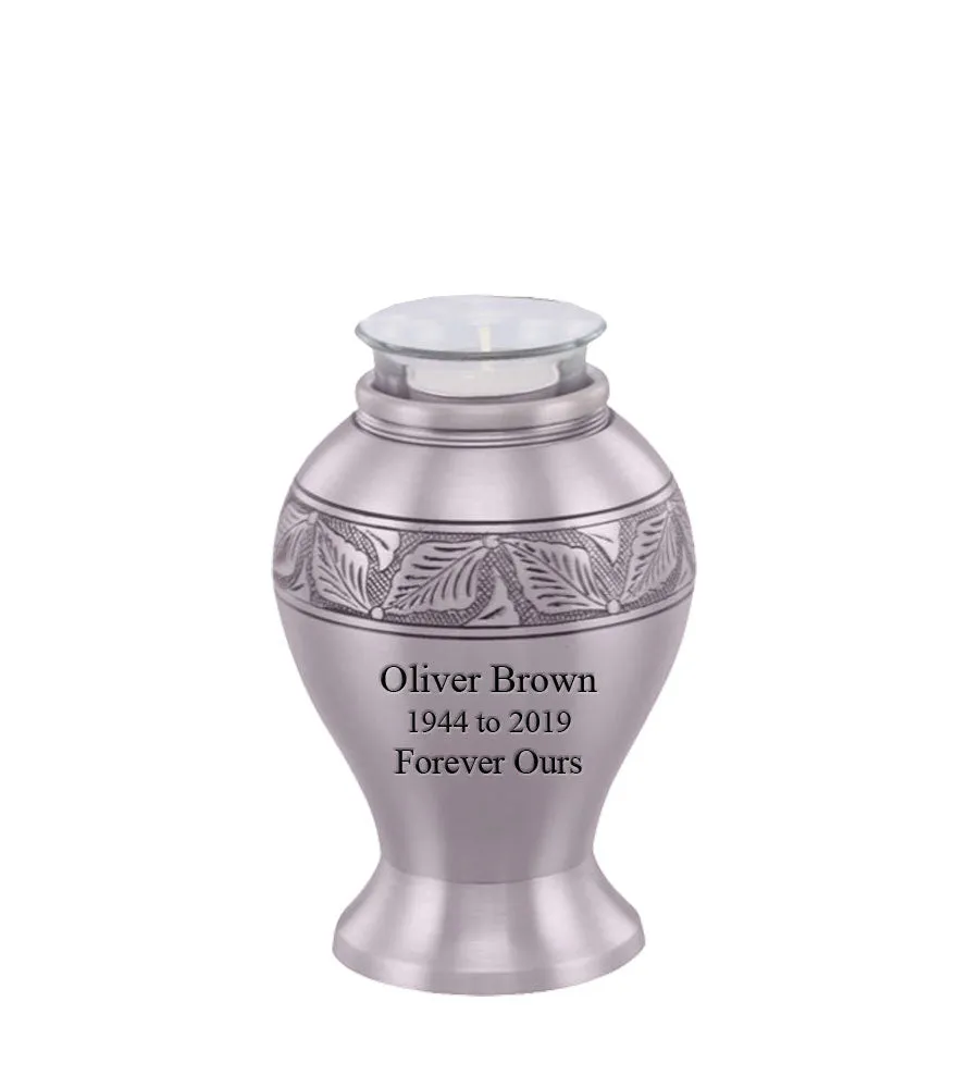 Classic Series - Athens Pewter Cremation Urn - IUCL139