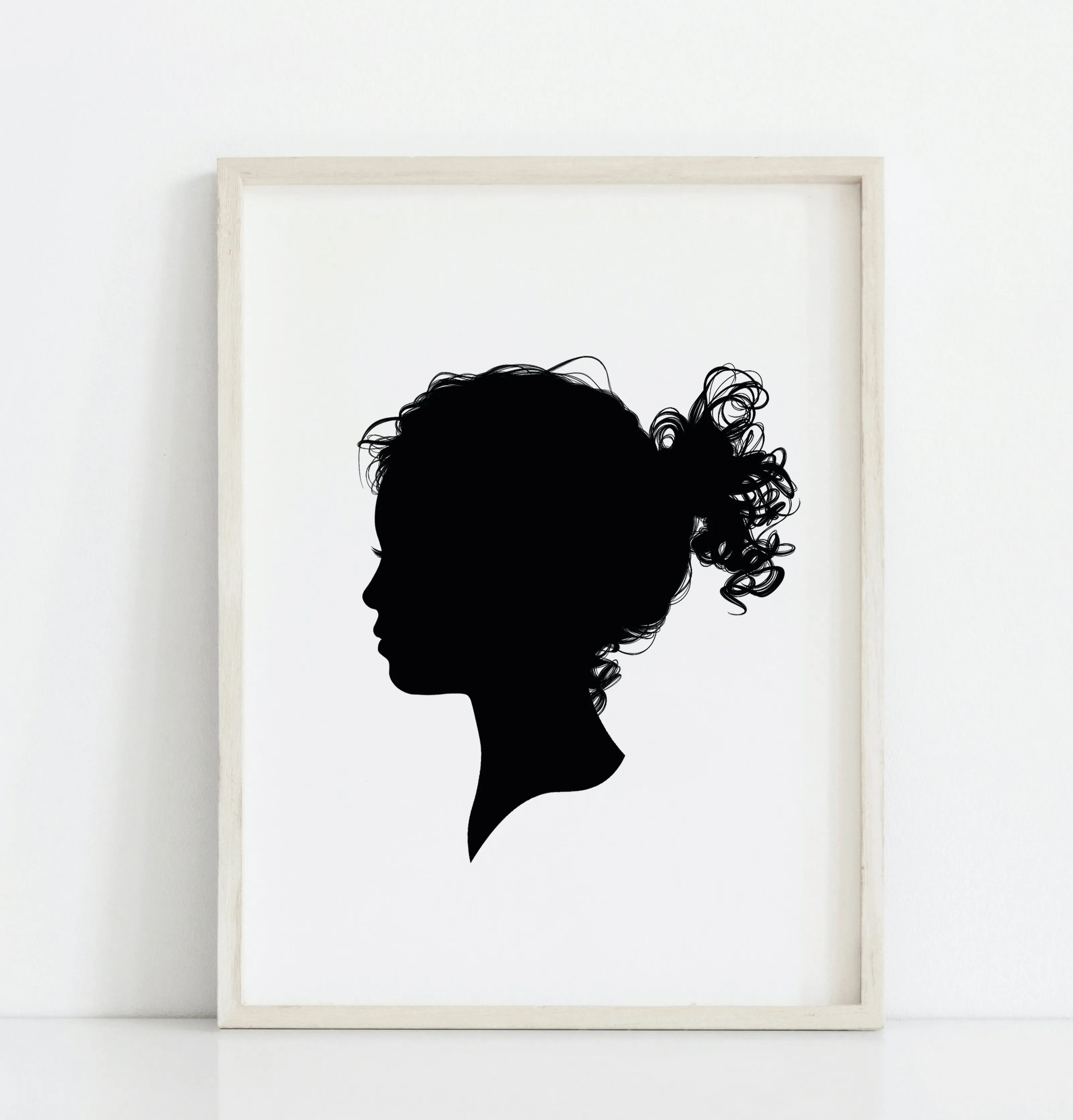 Classic Silhouette Portrait