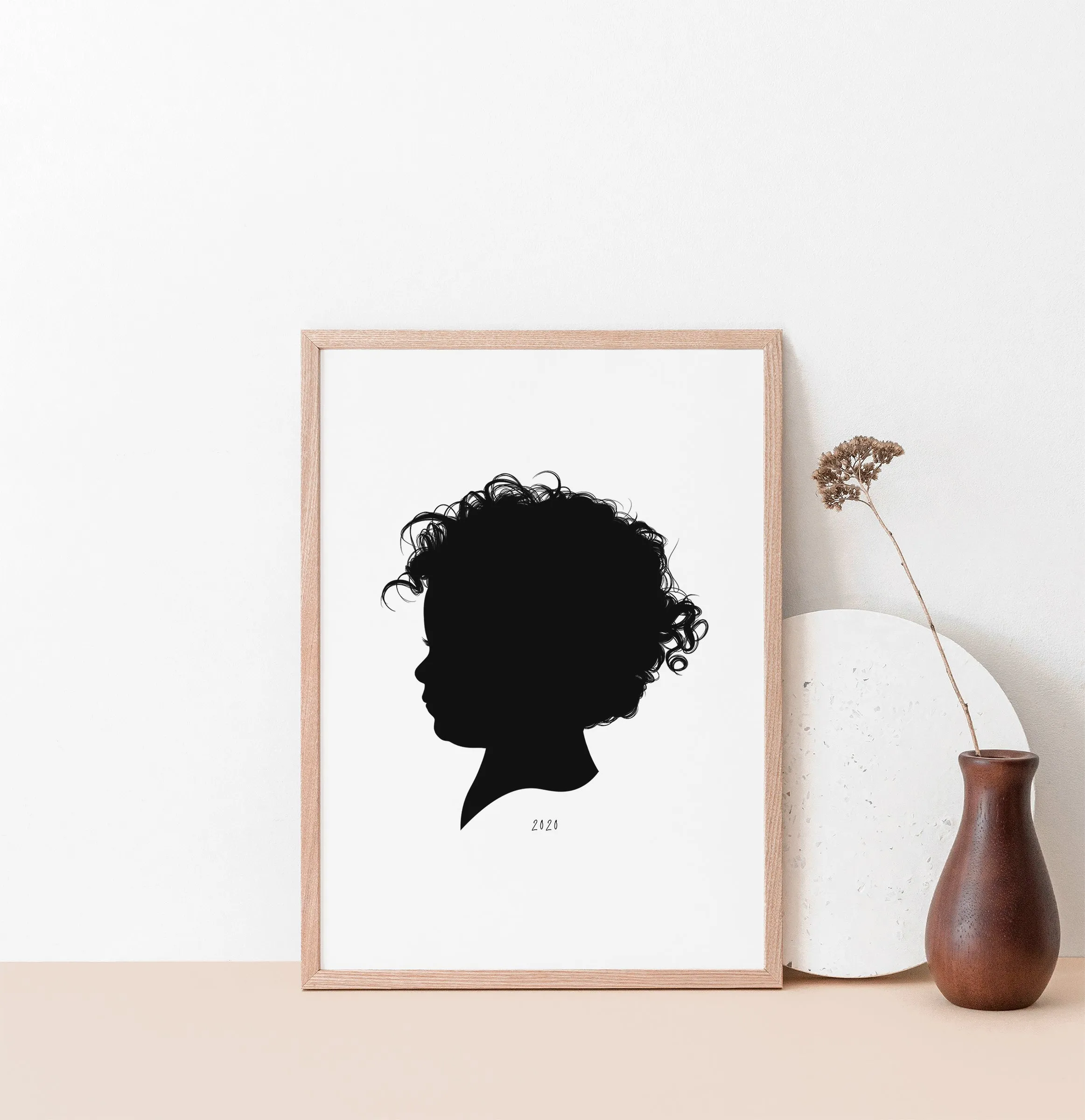 Classic Silhouette Portrait