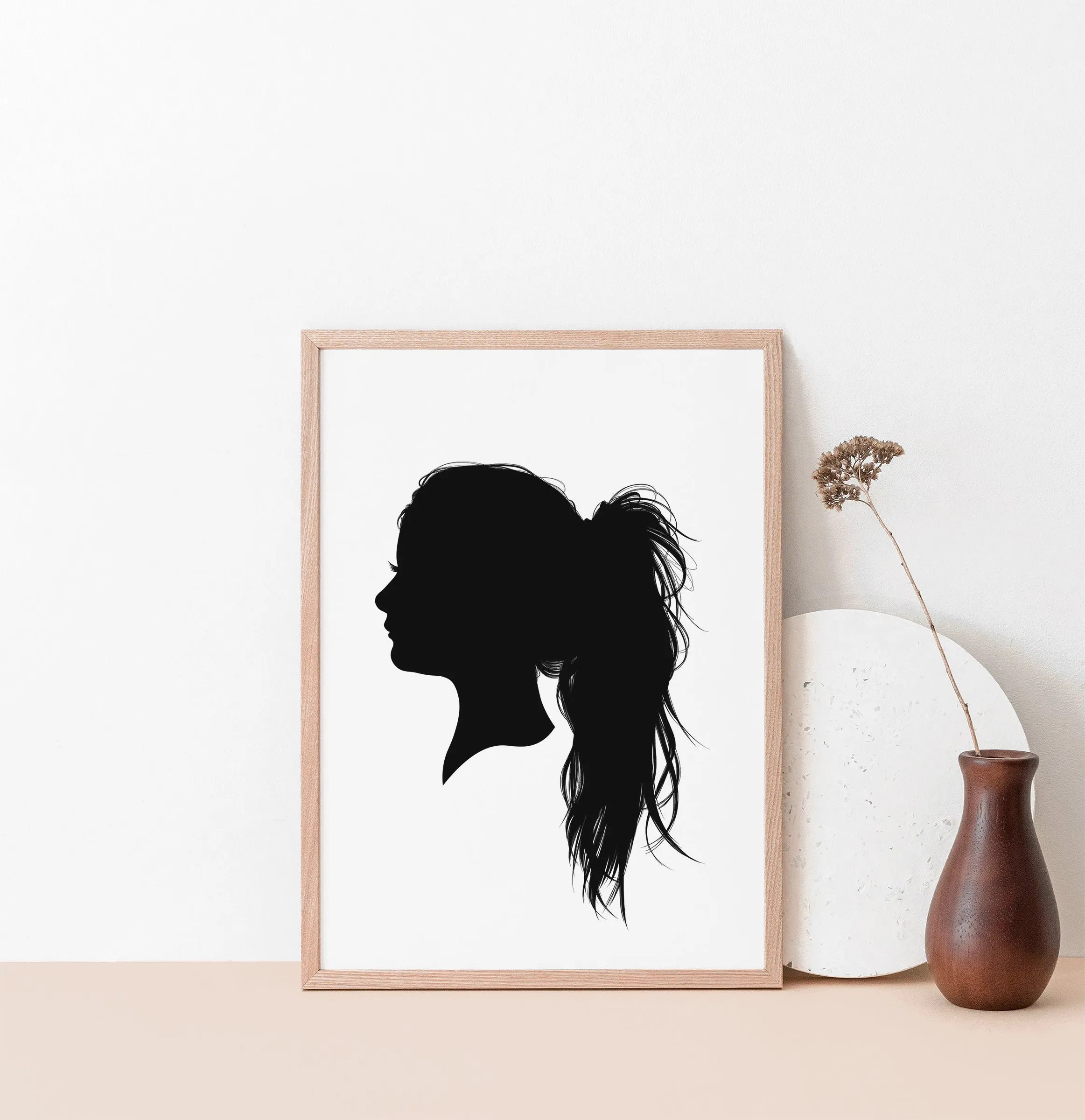 Classic Silhouette Portrait