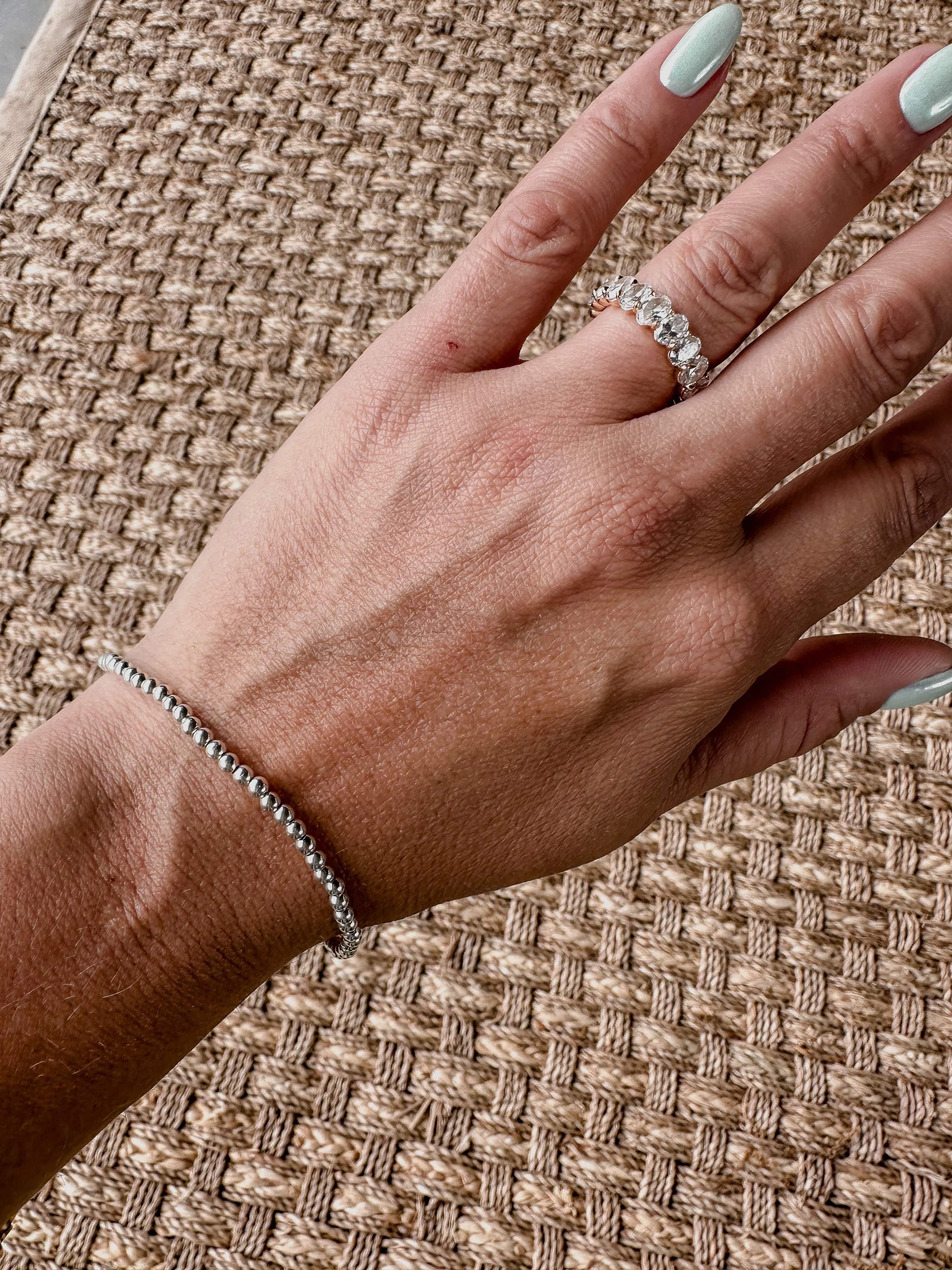Classic Strand of Silver Bracelet