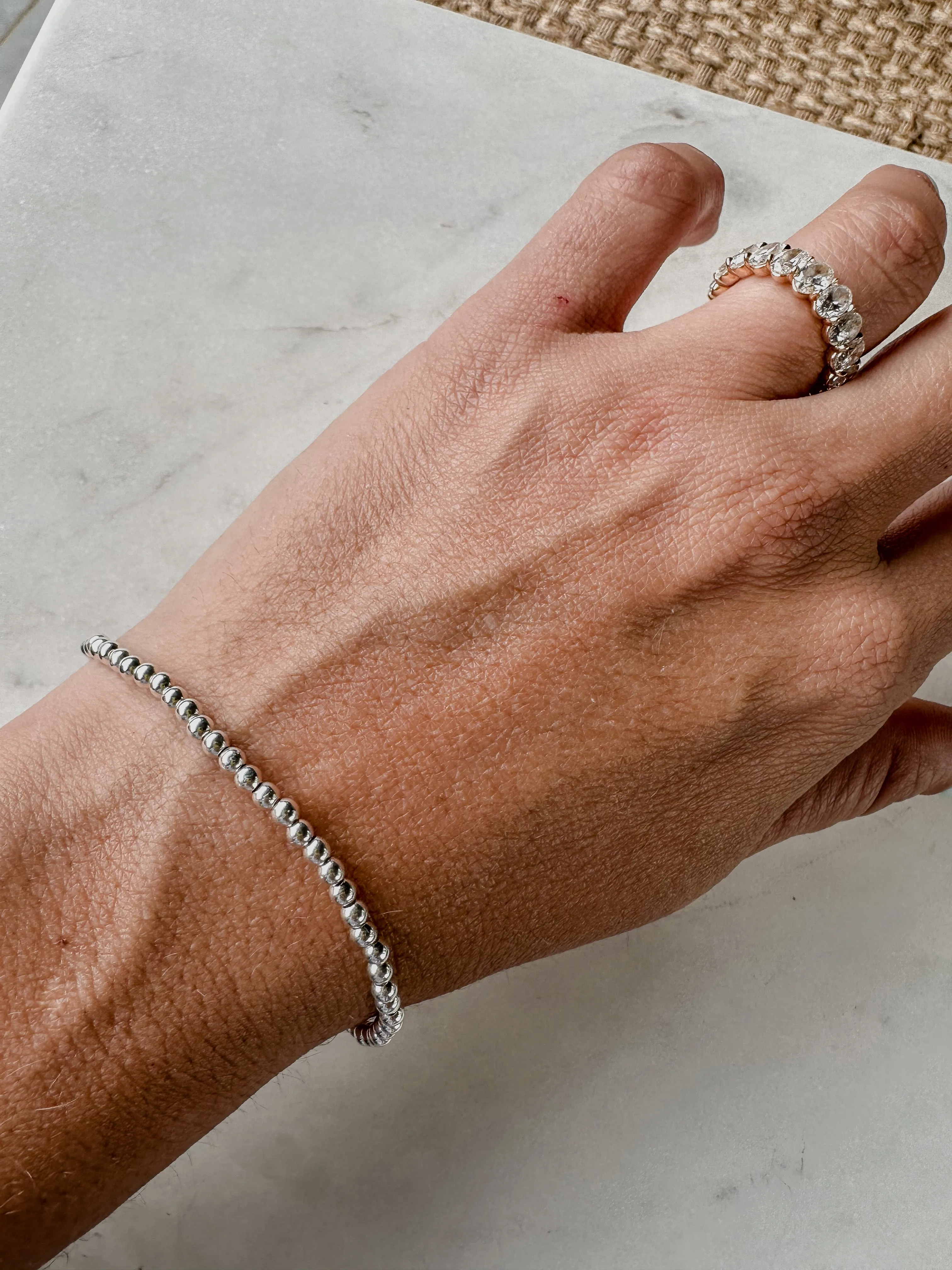 Classic Strand of Silver Bracelet